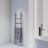 Полотенцесушитель электрический ABBER Treppe AH4705NG оружейная сталь