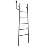 Полотенцесушитель электрический ABBER Treppe AH4705NG оружейная сталь