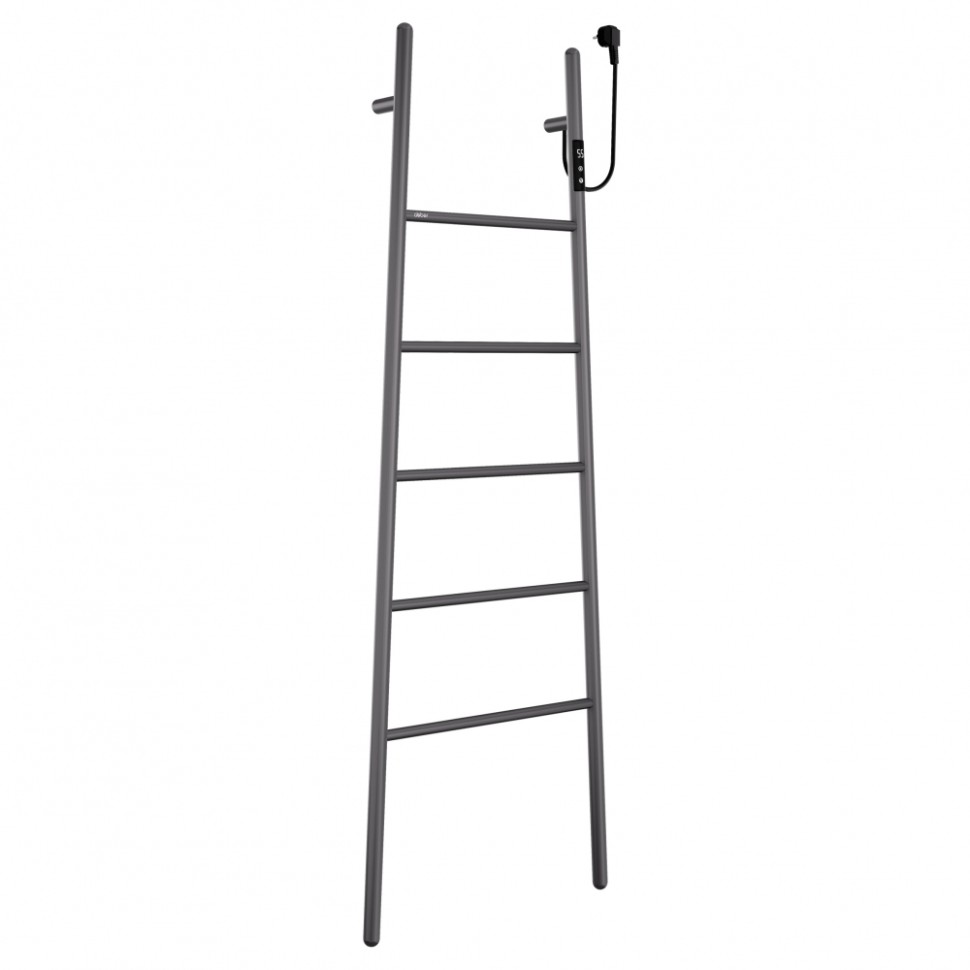 Полотенцесушитель электрический ABBER Treppe AH4705NG оружейная сталь