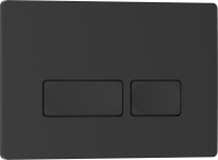 Кнопка смыва IBERICA BLANCA ESTI-R ABS-пластик, черный матовый (IB.B021.002.000)