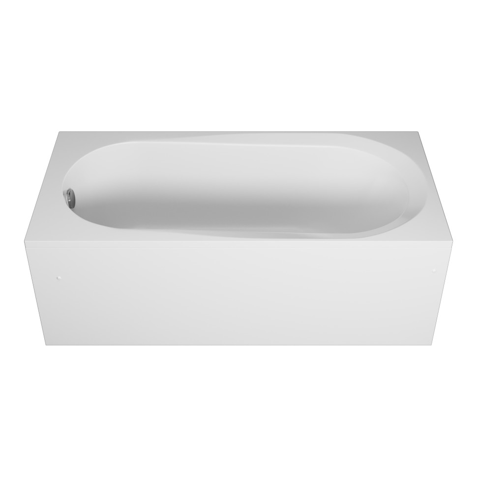 Ванна акриловая Vincea VBT-2B150-LG с ножками 1500*700*480, пристенная, цвет белый