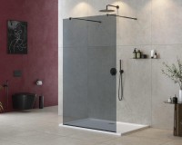 Душевая перегородка CEZARES LIBERTA-L-2-120-GR-NERO