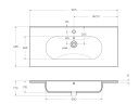 Керамическая раковина BelBagno LOVE LOV-1000-LVB