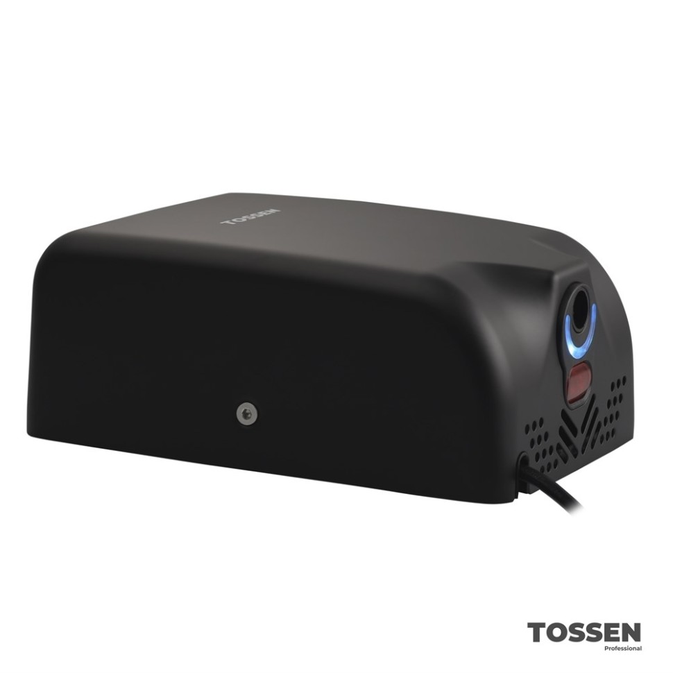 TOSSEN LS 2102 MB - сушилка для рук (коллекция «Матовый чёрный»)