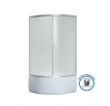 Душевой уголок Niagara Eco NG-005-14 (80х80х195) высокий поддон(39см),стекло матовое,2 места