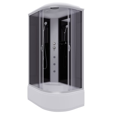 Душевая кабина Niagara Classic NG-2510-14LG (120х80х215) высокий поддон(40см),стекло тонированное,4 места