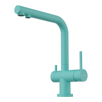 Смеситель для кухни Omoikiri Nagano-AZ латунь/azur blue