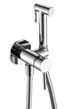 AQM6217CR Siena Готовый комплект гигиенического душа (скрытый монтаж, латунная лейка), Хром