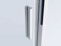 Душевая дверь Рапид-Н (Rapid-N) VDS-3RN10/11CL, хром, стекло прозрачное