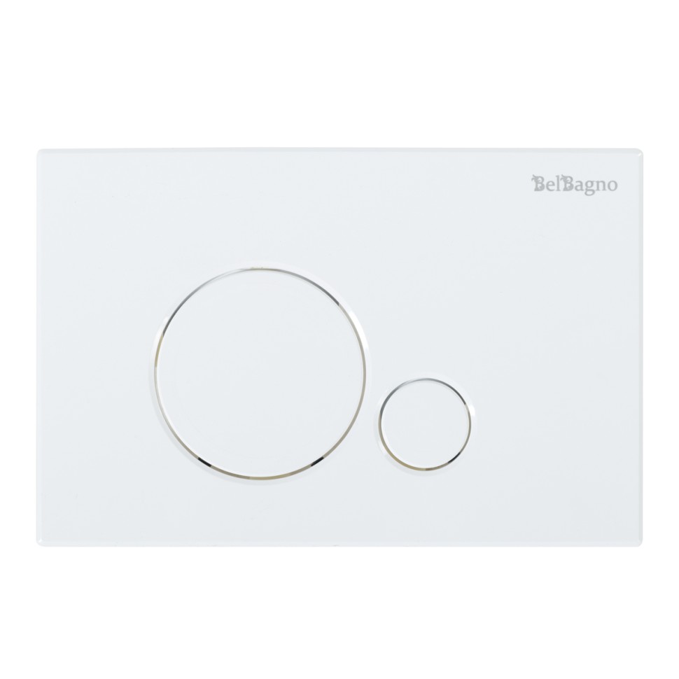 Кнопка смыва BelBagno SFERA BB014-SR-BIANCO, цвет-белый