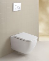 Чаша подвесного унитаза BelBagno ALPINA BB10100CHR