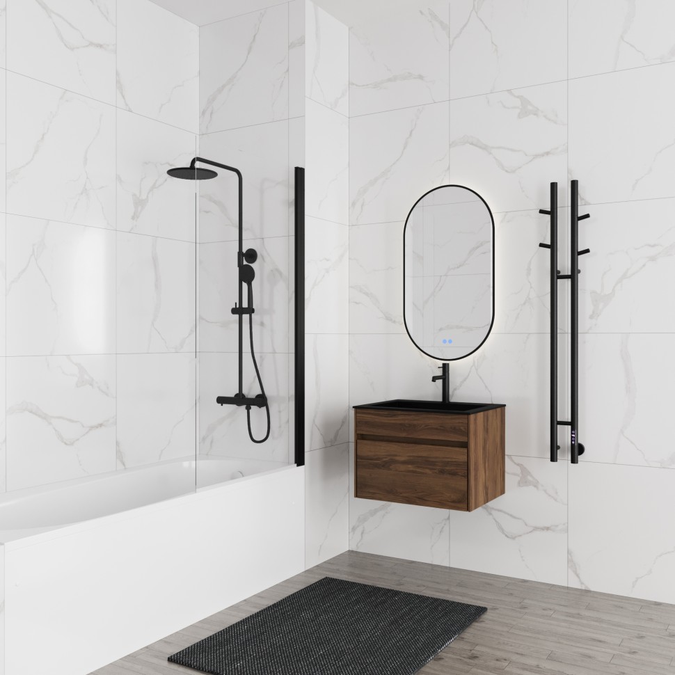 Ванна акриловая Vincea VBT-2B170-LG с ножками 1700*700*480, пристенная, цвет белый