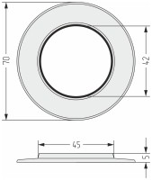 Увеличитель диаметра TUBE (D 50-70 мм)