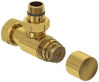 Вентиль угловой под шестигранник (G 1/2&quot; НР х G 3/4&quot; НГ)