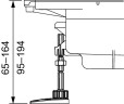 Комплект опор TECEdrainprofile