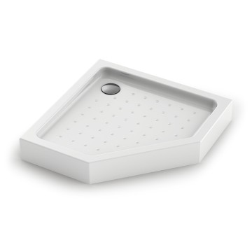 Душевой поддон Veconi Tezeo acrylic TZ-53, 800x800x150, акрил, белый