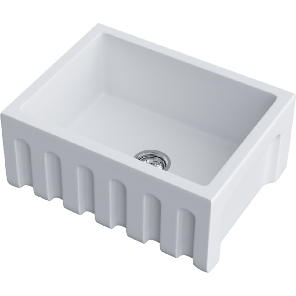 Кухонная мойка Omoikiri Mikura 61-WH Natceramic/белый