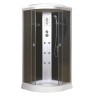 Душевая кабина Niagara Ultra NG-5012-01 (120х120х220) низкий поддон(16см),стекло тонированное,4 места