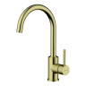 Смеситель для кухни Omoikiri Shinagawa-LG латунь/светлое золото