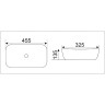 Раковина Ceramalux D1333H009