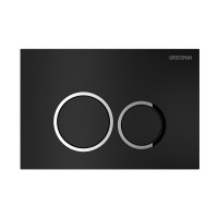 Комплект 3 в 1: Grossman инсталляция 900.K31.01.000+клавиша 700.K31.01.210.210 черный матовый+унитаз GR-4455GMS, 3 места