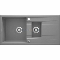Гранитная мойка, 1.5-чаши с осушкой