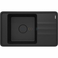 Гранитная мойка, 1-чаша с осушкой