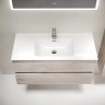 Тумба подвесная SANCOS Urban 990х450х550, c двумя ящиками оснащенными доводчиками, дуб галифакс натуральный , арт. UR100EG