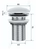 Донный клапан Gid без перелива Blm100 74402K черный матовый 7x7x10