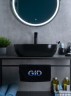 Раковина Gid Bm1302 53348 накладная черная матовая 50x40x14