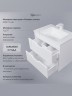 Тумба под раковину для ванной подвесная Uperwood Modul 75х44,4х55 см, белаяатовая