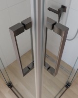 Душевой уголок CEZARES SLIDER-AH-2-90/100-100/110-C-GM