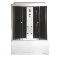 Душевая кабина Niagara Ultra NG-5150-01 (150х70х220) высокий поддон(56см),стекло тонированное,4 места
