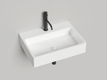 Раковина накладная OTTAVIA 595х445х125 S-Stone Матовое