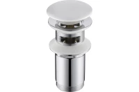 Донный клапан Timo 8011/16 белый матовый