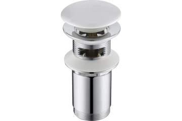 Донный клапан Timo 8011/16 белый матовый