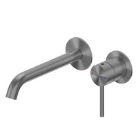 Смеситель ABBER Wasser Kreis 316 AF8112BGG-M для раковины скрытого монтажа, брашированная оружейная сталь