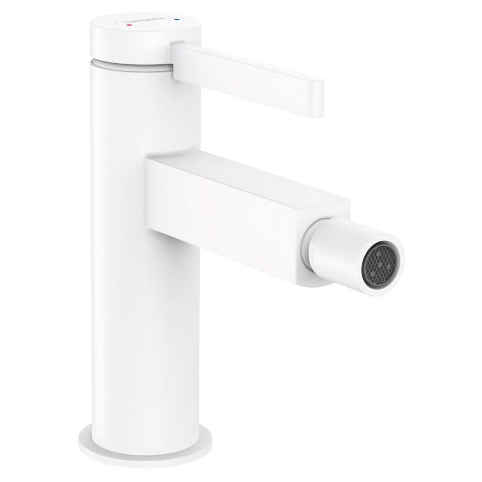 Смеситель для биде Hansgrohe Finoris 76200700, белый матовый
