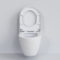 Сиденье д/унитаза Ambassador Queen 112T20001 (толстое) БЕЛОЕ