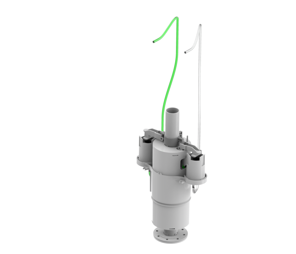 Пневматический механизм смыва для инсталляций IBERICA BLANCA SILENCIO