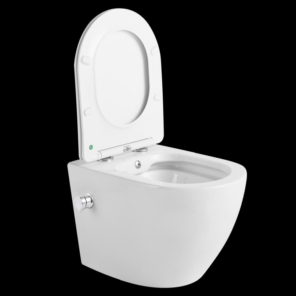 подвесной унитаз-биде ceramalux 2196-BD