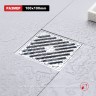 Трап для душа 10*10см R606.10