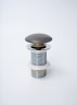 Донный клапан Gid без перелива Dgm100 74408K темно-серый матовый 7x7x10