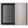 Мойка нерж. сталь NEXT-MULTI SINK 54-L UNI, PM785445-L-GM, вороненая сталь, 540х450мм, Paulmark