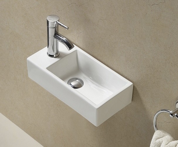 Раковина Gid N9270R 61127R подвесная белая 40.5x20.5x10.5