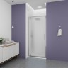 Душевая дверь Veconi Ottimo P30 CH, 800x1900, хром, стекло матовое