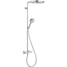 Душевая система Hansgrohe Raindance Select S хром, белый (27133400)