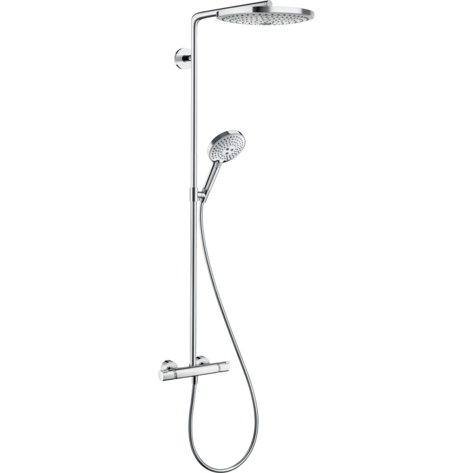Душевая система Hansgrohe Raindance Select S хром, белый (27133400)