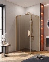 Душевой уголок CEZARES SLIDER-AH-1-100-70/80-BR-BORO