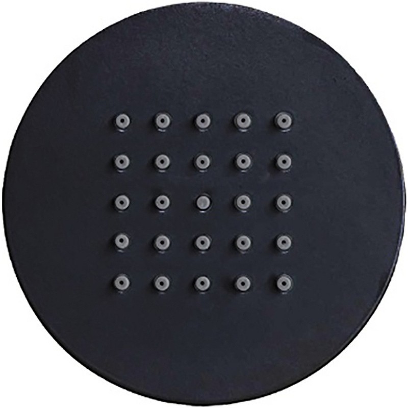 Боковая форсунка BOSSINI TONDO FLAT WALL I00175.073 Чёрный матовый